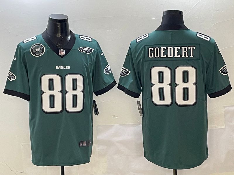 Men Philadelphia Eagles #88 Goedert Green Second generation Nike 2025 Limited NFL Jersey style 6->philadelphia eagles->NFL Jersey